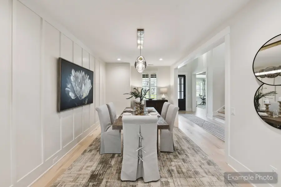 Furnished interior view inside a new home in Weddington Grove, Weddington (Image 20).