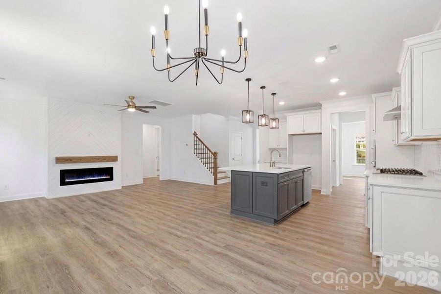 Furnished interior view inside a new home in , Denver (Image 6).
