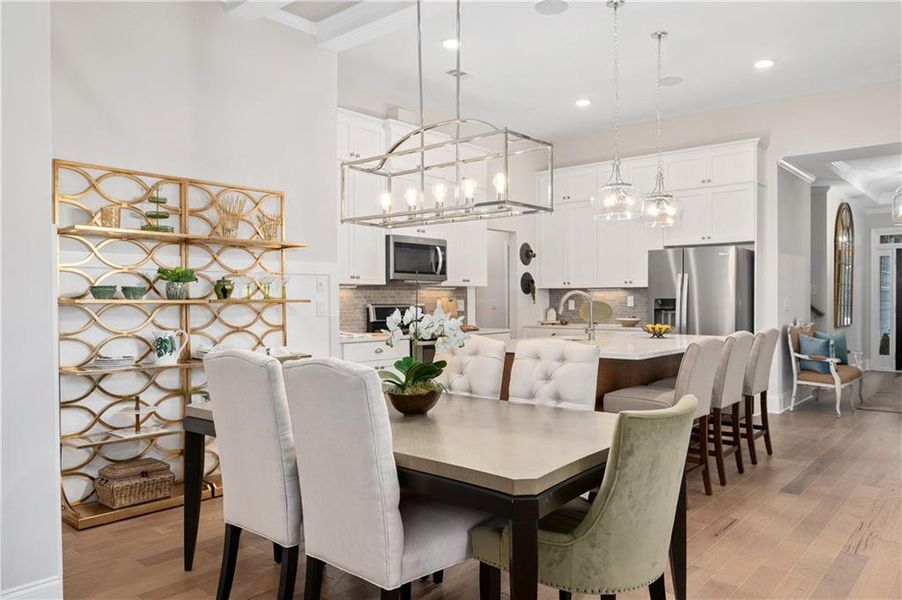 Furnished interior view inside a new home in , Gainesville (Image 11).