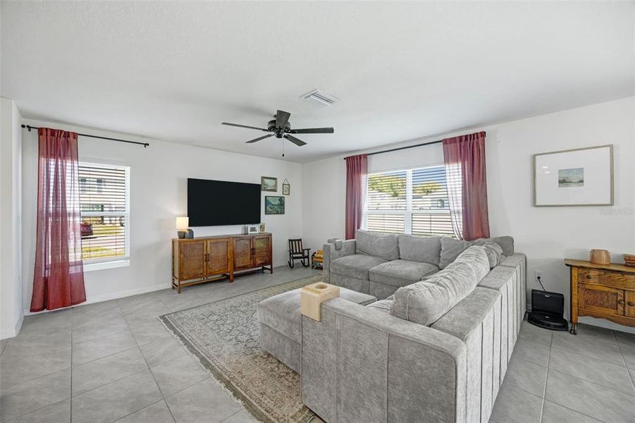 Furnished interior view inside a new home in Harvest Ridge, Zephyrhills (Image 10).