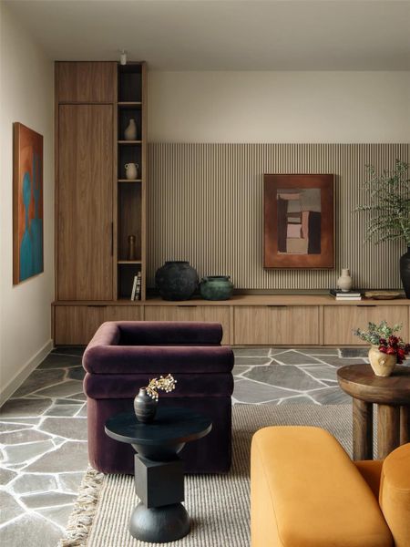 Furnished interior view inside a new home in , Austin (Image 9).
