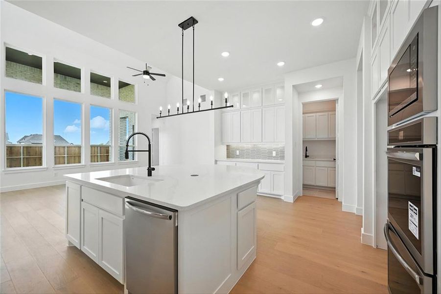 Furnished interior view inside a new home in Mosaic: Classic Series - 50ft. Lots, Celina (Image 7).