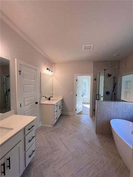 Furnished interior view inside a new home in , Jefferson (Image 15).