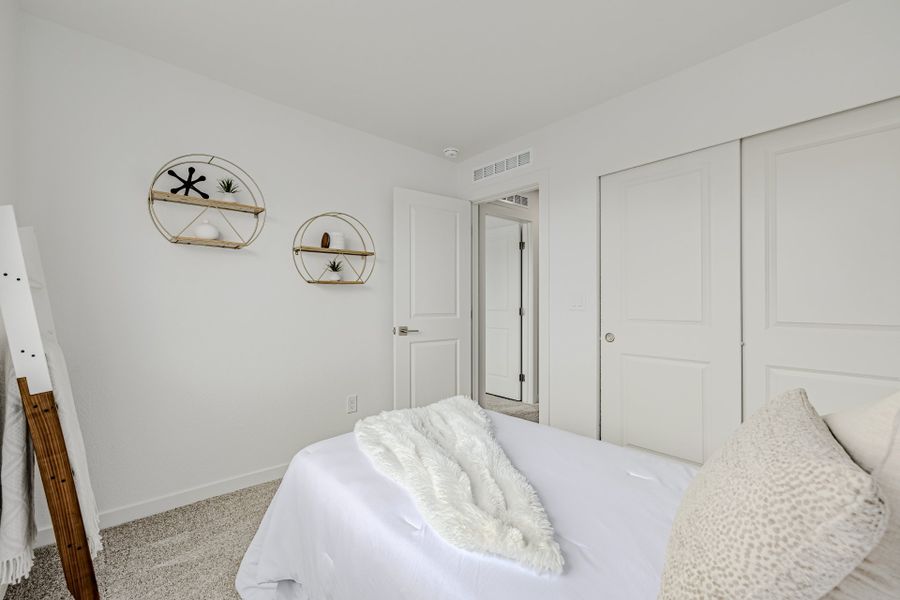 Furnished interior view inside a new home in The Hub at Virginia Village, Denver (Image 27).