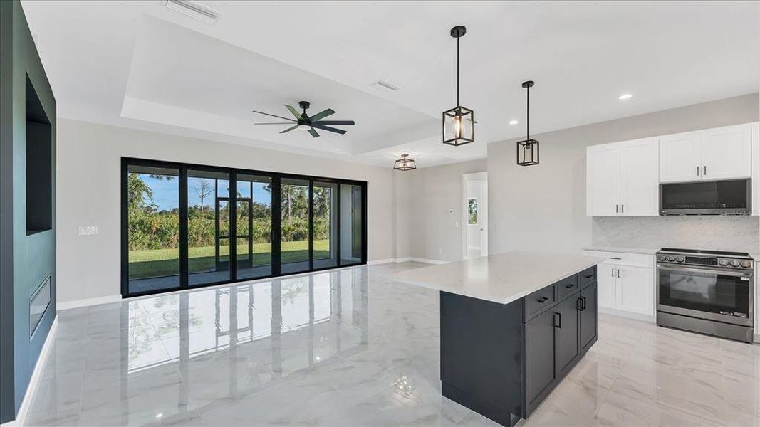 Spacious, unfurnished interior of a new home in , Placida (Image 16). Spacious, unfurnished interior of a new home in , Placida (Image 16).