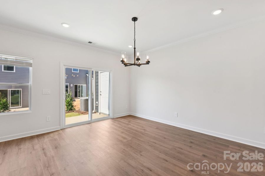 Photo is not of the actual home, but is an inspirational photo of builder’s model home and may depict options, furnishings, and/or decorator features that are not included