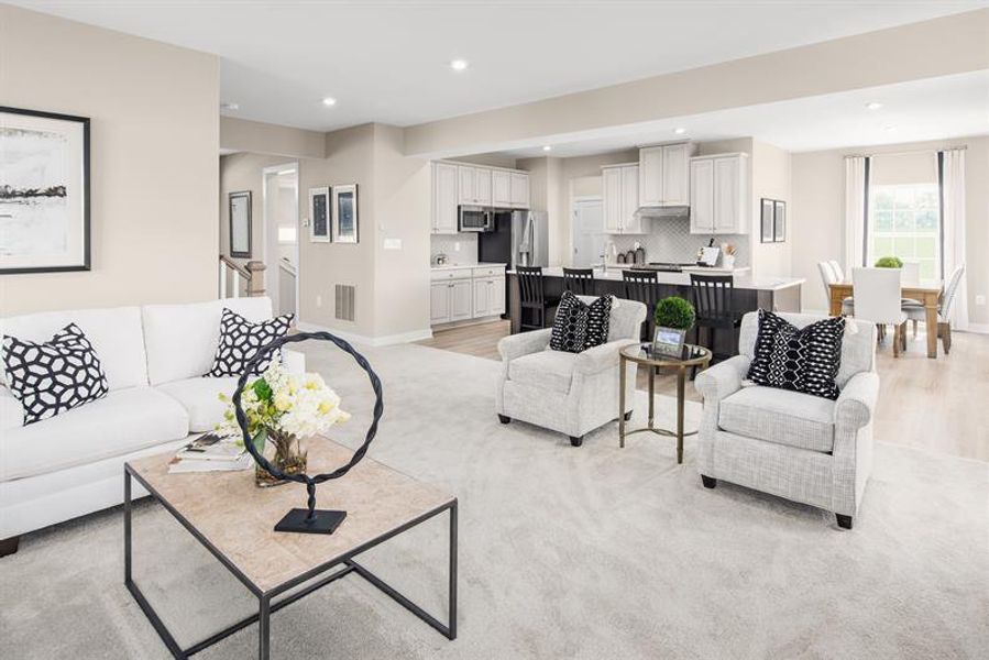Furnished interior view inside a new home in Berkeley, Spartanburg (Image 15).