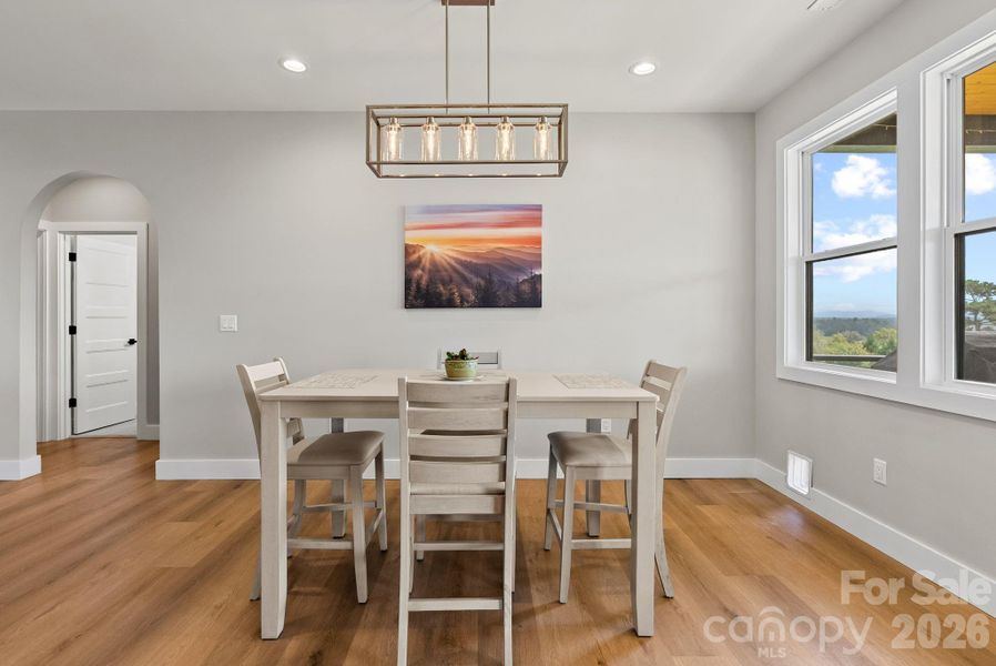 Furnished interior view inside a new home in , Leicester (Image 10). Furnished interior view inside a new home in , Leicester (Image 10).