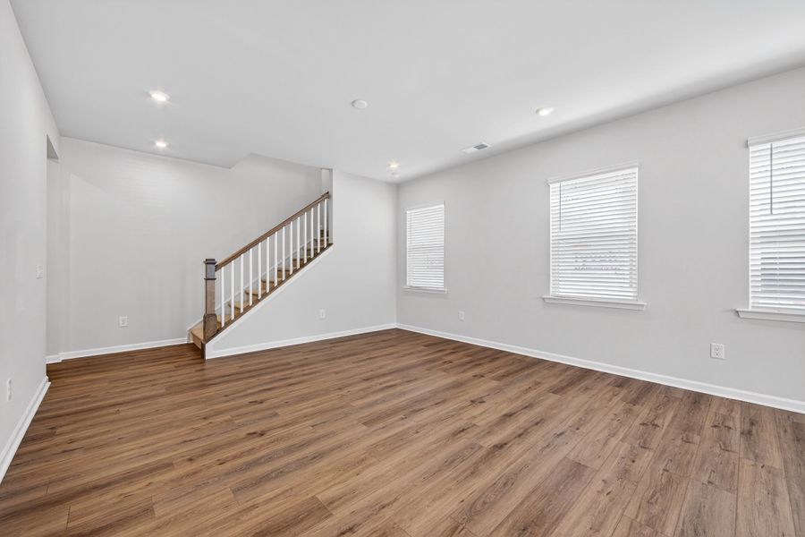 Spacious, unfurnished interior of a new home in Ellis Townes, Charlotte (Image 23). Spacious, unfurnished interior of a new home in Ellis Townes, Charlotte (Image 23).