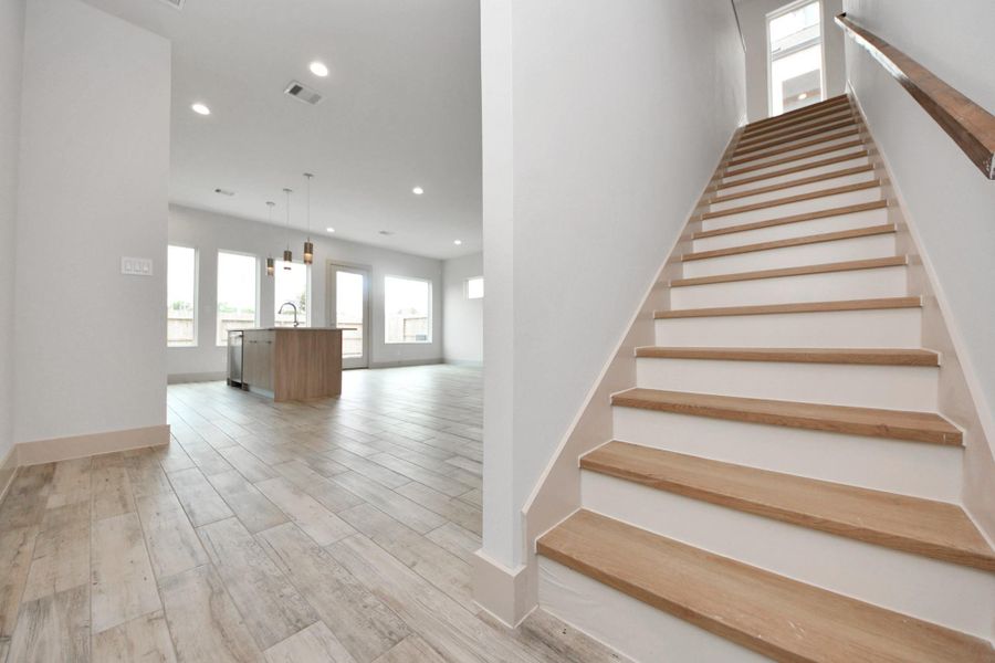 Spacious, unfurnished interior of a new home in Agua, Houston (Image 12). Spacious, unfurnished interior of a new home in Agua, Houston (Image 12).
