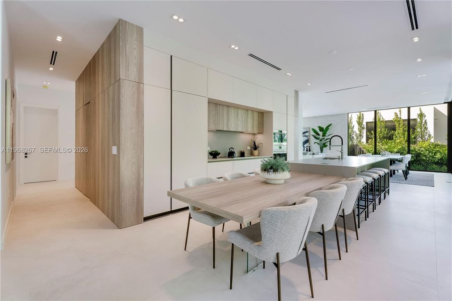 Furnished interior view inside a new home in , Miami (Image 9).