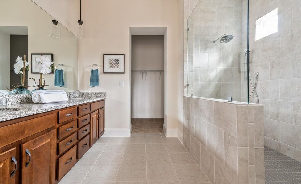 Representative furnished interior of a home built from the Muirfield by Greybrook Homes in Edmunds Farm, Clover (Image 17).