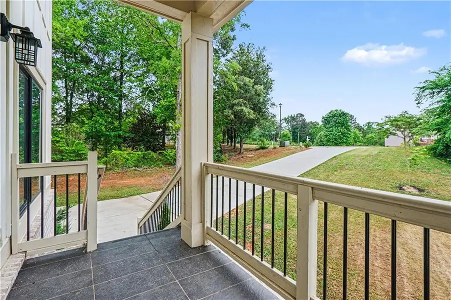 Exterior details and patio area of a home in , Loganville (Image 4).