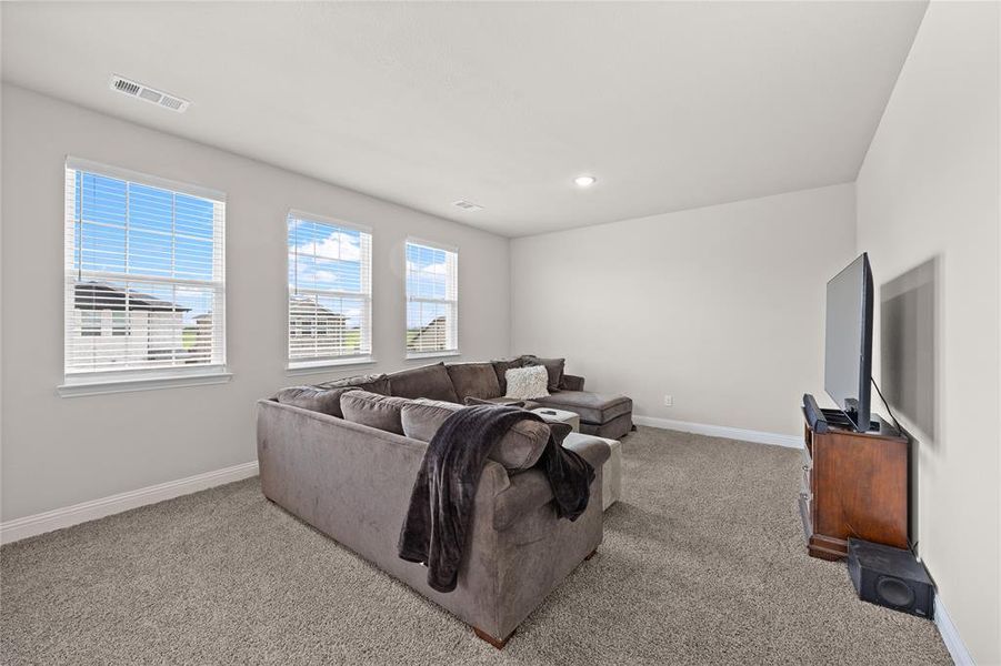 Furnished interior view inside a new home in Santorini, Seagoville (Image 18).