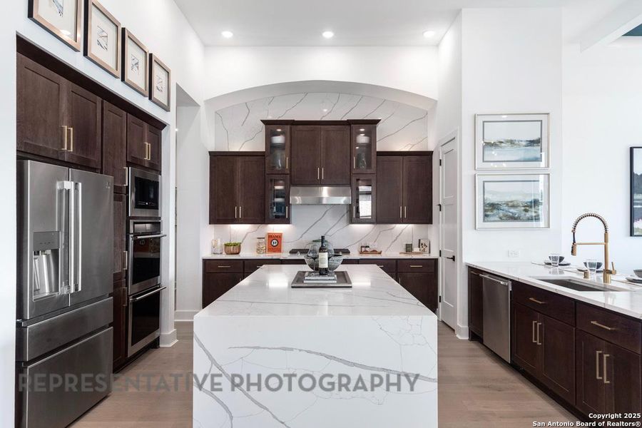 Furnished interior view inside a new home in The Ranches at Creekside, Boerne (Image 25). Furnished interior view inside a new home in The Ranches at Creekside, Boerne (Image 25).