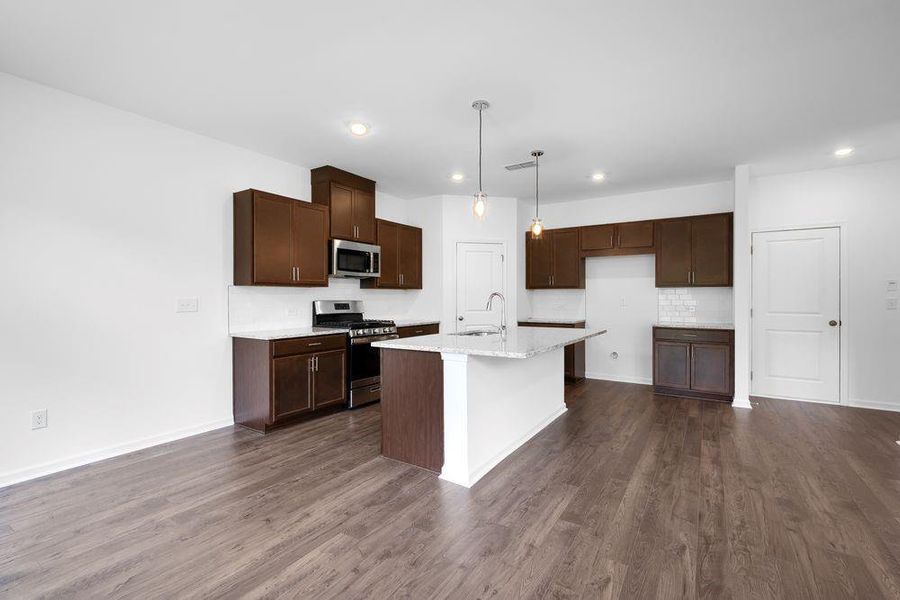 Furnished interior view inside a new home in Windance Lake, Loganville (Image 6). Furnished interior view inside a new home in Windance Lake, Loganville (Image 6).