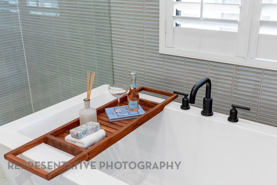 Close-up of interior finishes inside a home in Wolf Ranch, Georgetown (Image 20).