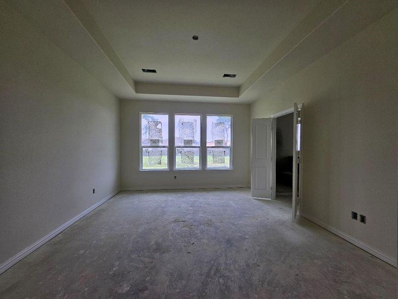 In-progress construction of a new home in The Hollow, Ennis, TX (Image 10).