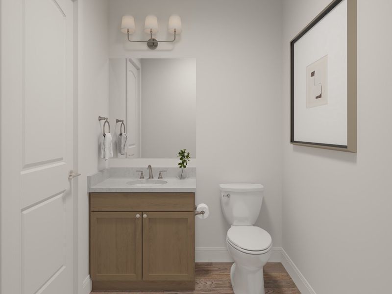Representative furnished interior of a home built from the The Grayson by Homebound in Mosaic, Prosper (Image 8).