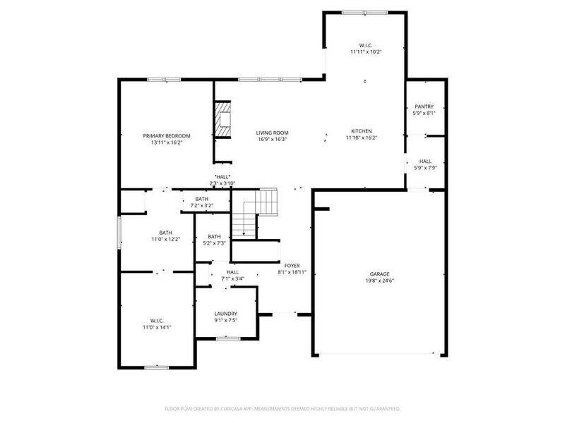 2D floor plan layout of this home in Calgary Downs, Winder, GA (Image 7). 2D floor plan layout of this home in Calgary Downs, Winder, GA (Image 7).