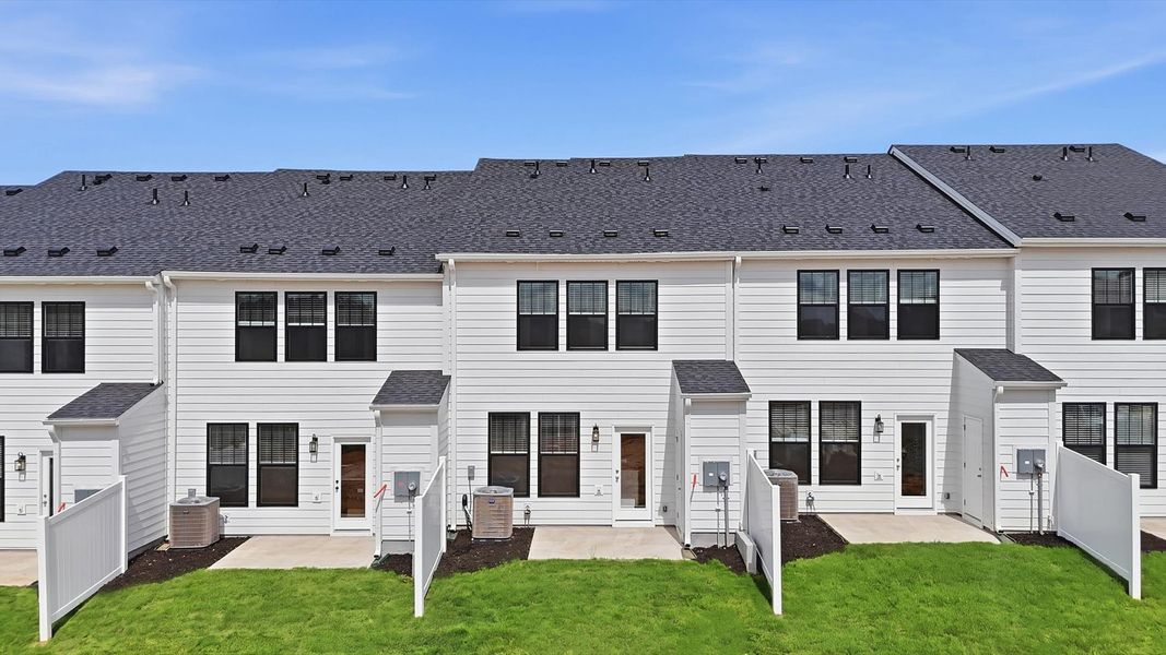 Established charm meets functional outdoor living with a spacious and private backyard by DRB Homes