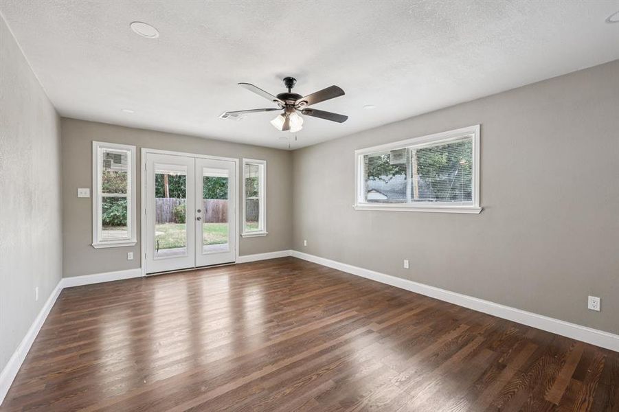 Second primary bedroom or second living Second primary bedroom or second living