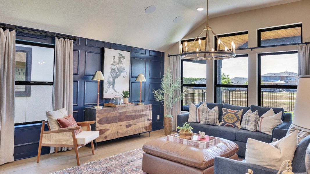 Mahogany Floor Plan - Representative Photo