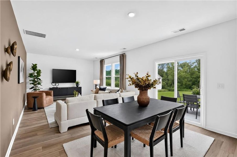 Furnished interior view inside a new home in Prentis Branch, Rome (Image 3).