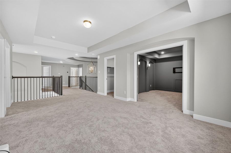 Spacious, unfurnished interior of a new home in Sienna - 60', Missouri City (Image 22).