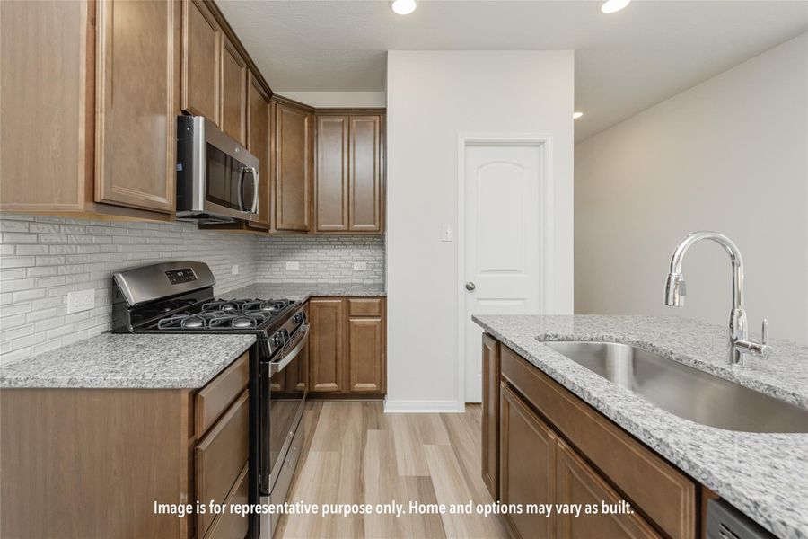 Furnished interior view inside a new home in , Brenham (Image 3).