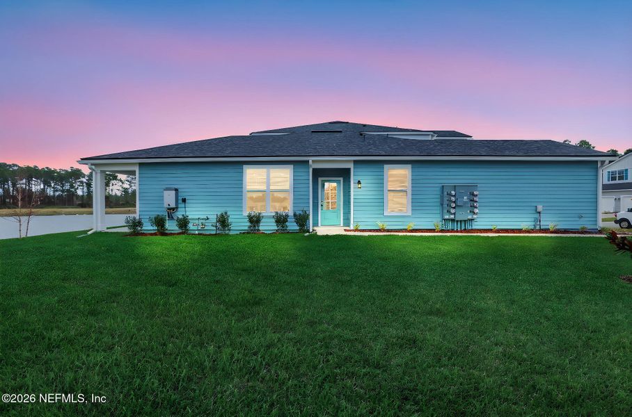 Exterior details and patio area of a home in , St. Augustine (Image 18).