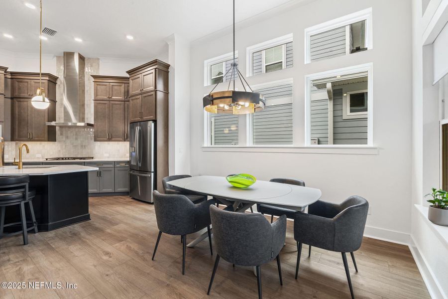 Furnished interior view inside a new home in Seven Pines 50' Rear Entry, Jacksonville (Image 51).