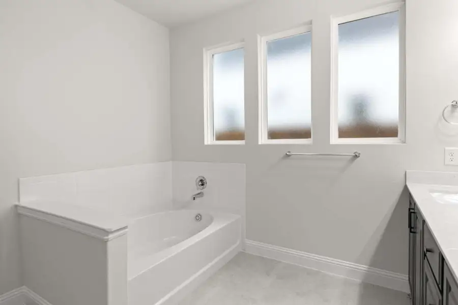 Furnished interior view inside a new home in Sutton Fields, Celina (Image 8).