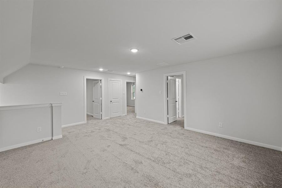 Spacious, unfurnished interior of a new home in The Woodlands Hills 45', Willis (Image 30). Spacious, unfurnished interior of a new home in The Woodlands Hills 45', Willis (Image 30).