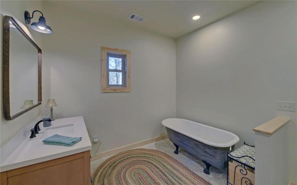 Furnished interior view inside a new home in , Dahlonega (Image 14).