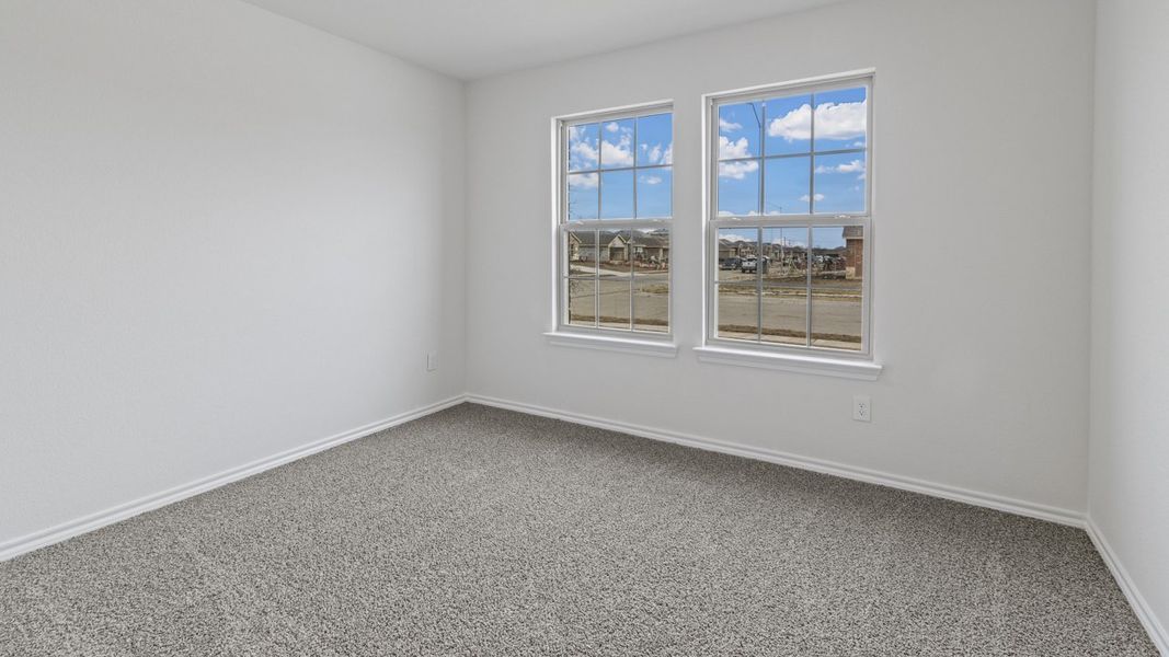Spacious, unfurnished interior of a new home in Creeks at Burnett Trail, Canton (Image 23).