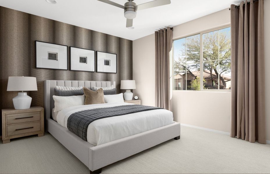 Representative furnished interior of a home built from the Hideaway by Del Webb in Sun City Anthem at Merrill Ranch, Florence (Image 8).