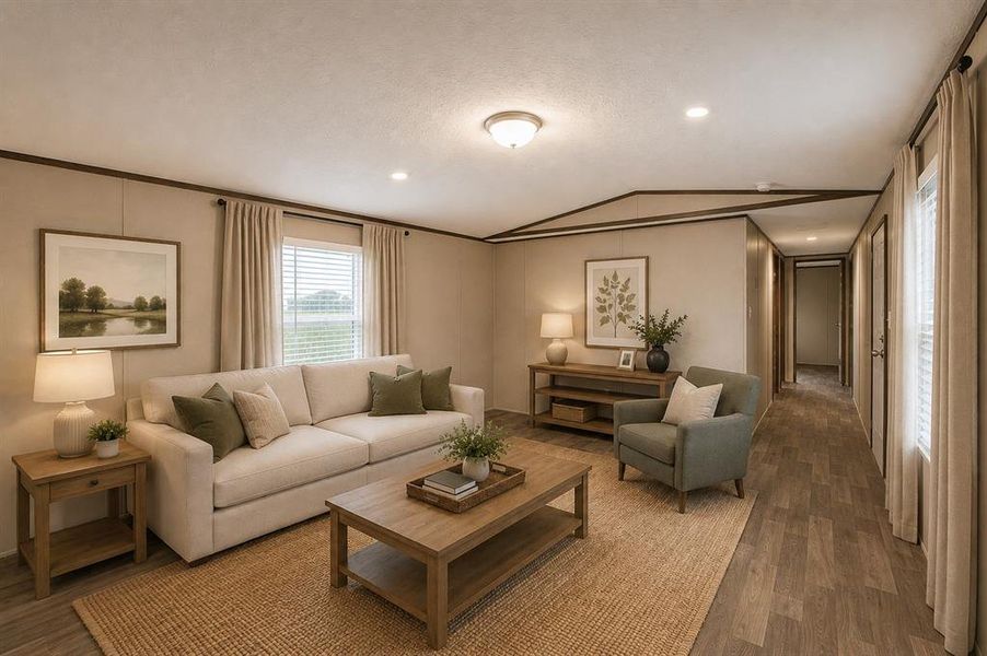 Furnished interior view inside a new home in , Sherman (Image 6). Furnished interior view inside a new home in , Sherman (Image 6).