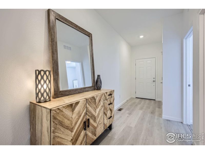 Front entryway - Same Floor Plan, Different Model Front entryway - Same Floor Plan, Different Model