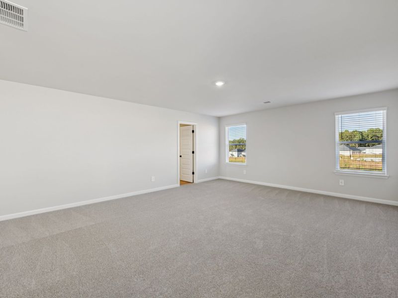 The Taylorsville floorplan with the Divine White interior package.