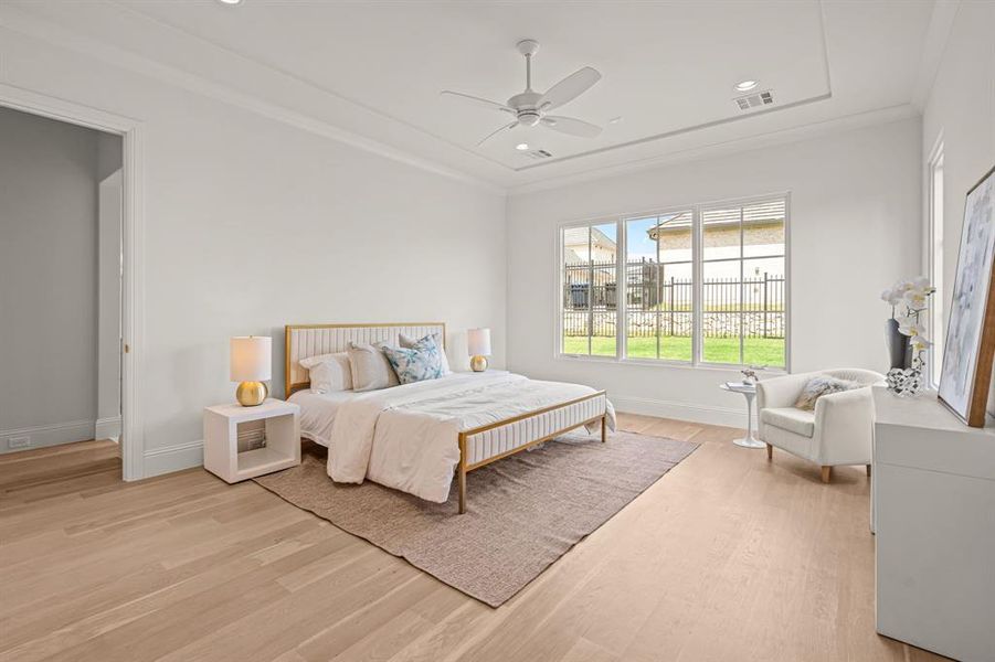 Furnished interior view inside a new home in , Fort Worth (Image 17).