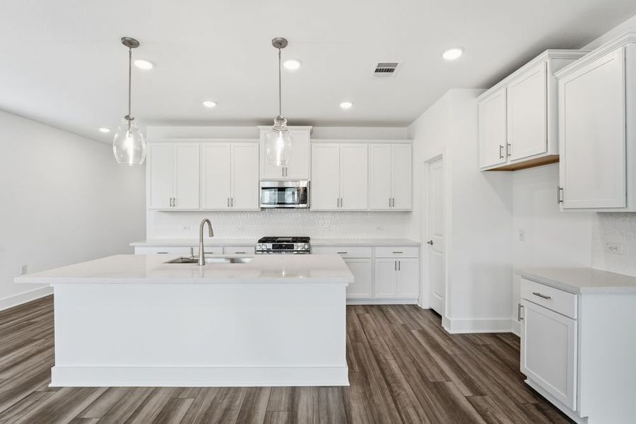 Furnished interior view inside a new home in Lisso 50s, Pflugerville (Image 4).