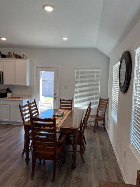 Furnished interior view inside a new home in Cypress Green: Cottage Collection, Hockley (Image 19).