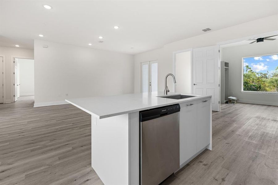 Furnished interior view inside a new home in , Port Charlotte (Image 5). Furnished interior view inside a new home in , Port Charlotte (Image 5).