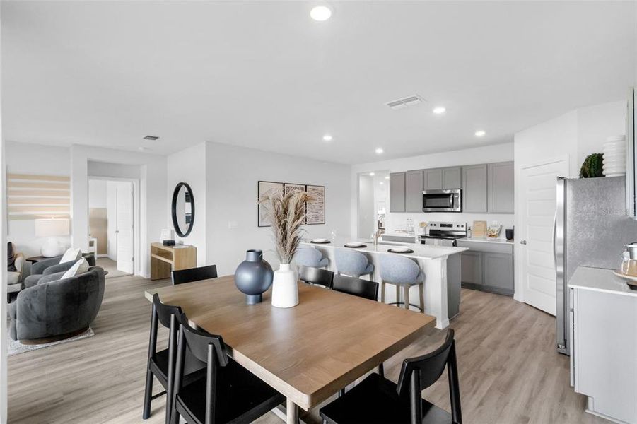Furnished interior view inside a new home in , Lakeland (Image 7).