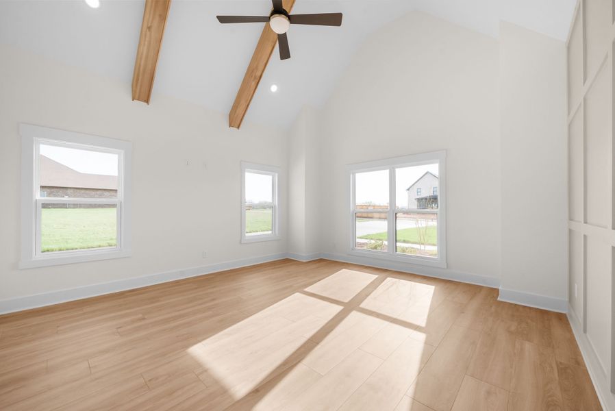 Representative unfurnished interior of a home built from the Wofford by Rockwood Homes in Wofford Estates, Clarksville (Image 19). Representative unfurnished interior of a home built from the Wofford by Rockwood Homes in Wofford Estates, Clarksville (Image 19).