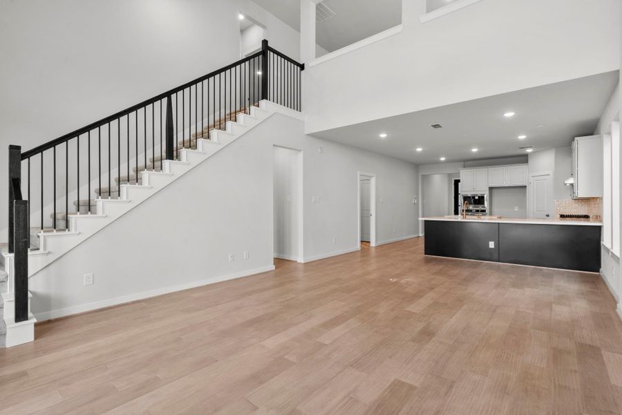 Spacious, unfurnished interior of a new home in Bridgeland 45', 50', 70', Cypress (Image 22).