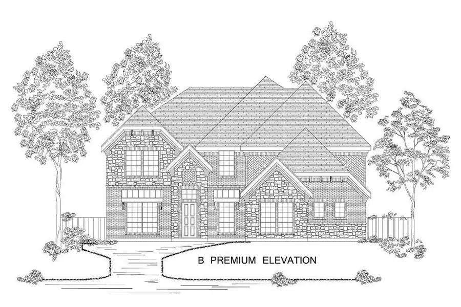 Representative rendering of the exterior for the Riverchase FSW by First Texas Homes (Image 3). Representative rendering of the exterior for the Riverchase FSW by First Texas Homes (Image 3).