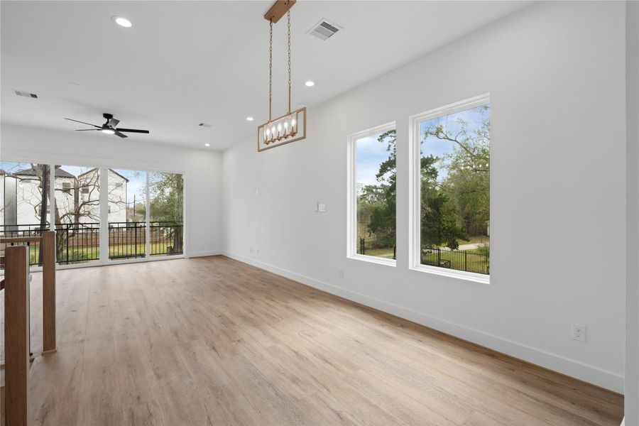 Spacious, unfurnished interior of a new home in , Houston (Image 25).