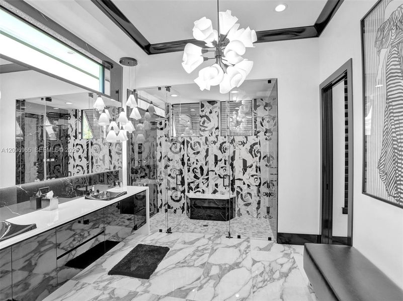 Furnished interior view inside a new home in , Hobe Sound (Image 12).